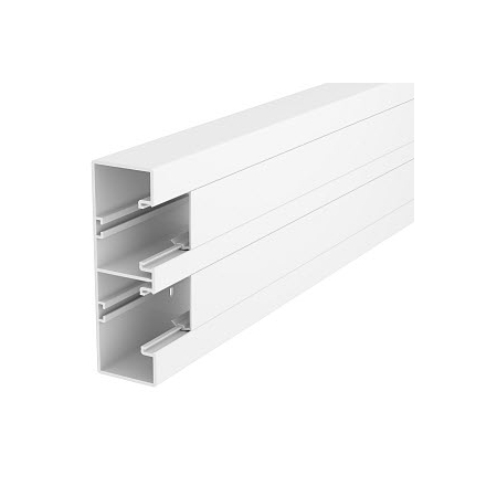 GK-K53165RW KANAŁ PODPARAPETOWY 53X165X2000 BIAŁY RAPID 45-2 2-KOMOROWY RAL 9010