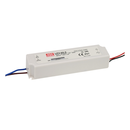 LPV ZASILACZ LED  60W 5.0A 90-264V AC / 12V DC IP67