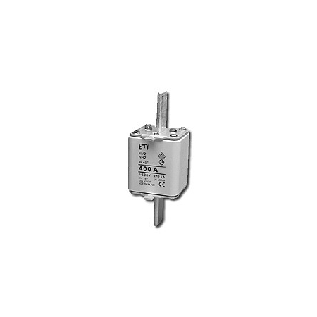 WT-2 NH2 400A GG 500V WKŁADKA TOPIKOWA ZWŁOCZNA BM