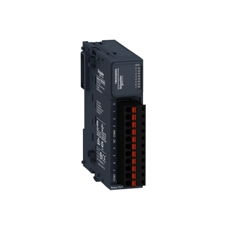 Schneider Electric Moduł Modicon TM3 8 wyjść przekaźnikowych, TM3DQ8RG