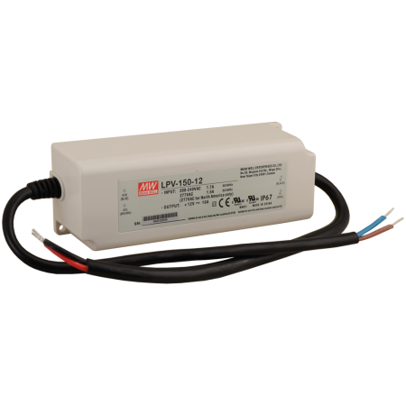 LPV ZASILACZ LED 120W / 150VA 10.0A 180-305V AC / 12V DC IP67