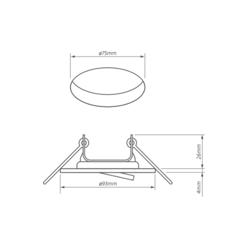DELTA-O AS ALUMINIUM SZCZOTKOWANE OPRAWA SUFITOWA PT OKRĄGŁA RUCHOMA GU5.3 IP20 ALUMINIUM