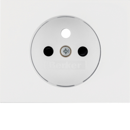 K.1 MODUŁ BIAŁY PŁYTKA DO GNIAZD 1X Z/U Z PRZESŁONAMI ONE PLATFORM