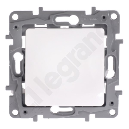 NILOE 2/ ECO MODUŁ BIAŁY ŁĄCZNIK 1-BIEGUNOWY ZACISKI SPRĘŻYNOWE 10AX 250V