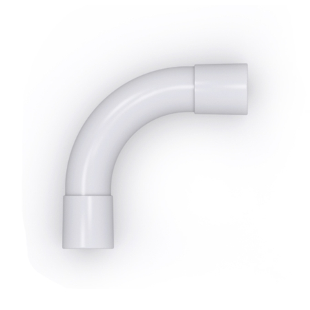 ZKS 20 ZŁĄCZKA SZTYWNA KĄTOWA 90ST FI20 BIAŁY