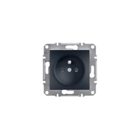 Schneider Electric Asfora, gniazdo 2P+PE bez ramki, antracyt, EPH2800171
