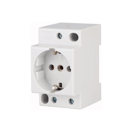 Z-SD230 GNIAZDO SCHUKO 16A 1P+N 2.5M 250V AC NA SZYNĘ TH35