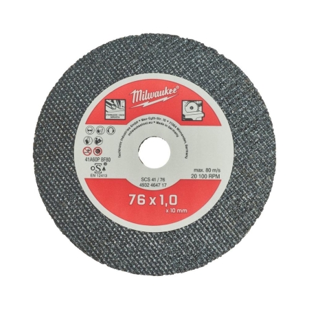 TARCZA TNĄCA DO METALU 76 MM - 5 SZT.