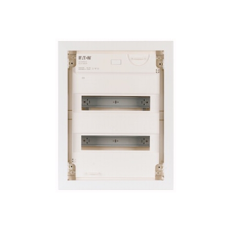 KLV-24UPS-F ROZDZIELNIA PLASTIKOWA PT 24M 2X 12M N+PE IP30 IK05 465X360X100 DRZWI PEŁNE METAL BIAŁY