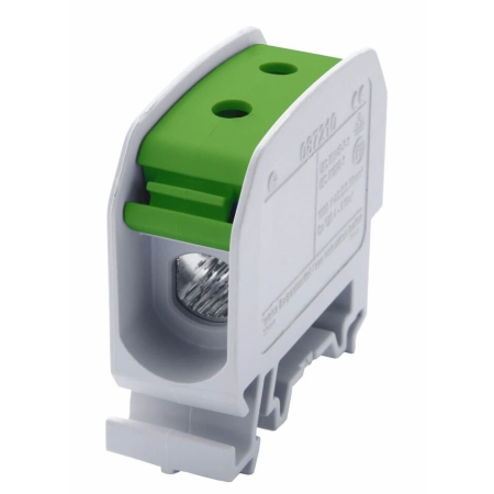 STB  35 ZŁĄCZKA SZYNOWA GWINTOWA 1X 4-35MM2 / 2.5-25MM2 AL/CU 87210 SIMBLOCK ZIELONY