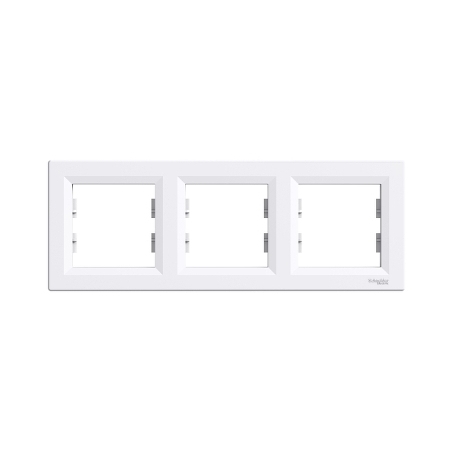 Schneider Electric Asfora, ramka 3-krotna, pozioma, biały, EPH5800321