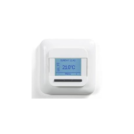 R-NRG-DM TERMOSTAT PT +5ST C - +40ST C 230V AC IP21 INTUICYJNY DO OGRZ. PODŁOG. DUŻY EKRAN BIAŁY