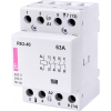 R 63-40 STYCZNIK MODUŁOWY 63A 4P 4Z 3M 230V AC ETICON