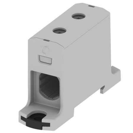 ZŁĄCZKA SZYNOWA PRZELOTOWA 1X AL/CU 6.0-95.0MM2 1000V AC/ 1500V DC ZACISK UNIWERSALNY SZARY