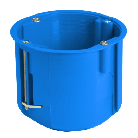 PV 60D PUSZKA INSTALACYJNA PT 1X FI60 58.5MM GIPS GŁĘBOKA NIEBIESKI