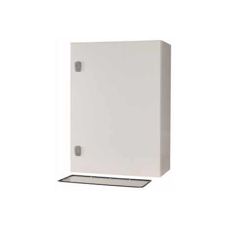 CS 75/250 OBUDOWA METALOWA NT 700X500X250 DRZWI PEŁNE Z PŁYTĄ IP65 SZARY