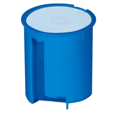 Z 32 PUSZKA INSTALACYJNA PT 1X FI38 44MM KINKIETOWA Z DEKLEM NIEBIESKI