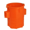 S 60GFW PUSZKA INSTALACYJNA PT 1X FI60 81MM EKSTRAGŁĘBOKA SZEREGOWA Z WKRĘTAMI POMARAŃCZOWY