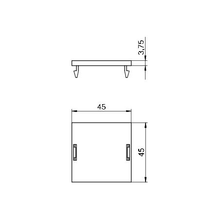 LP 45 POKRYWA MASKUJACA