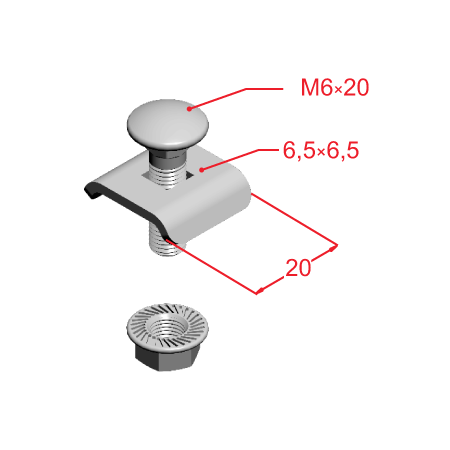 ZS/ZSO ZACISK ŚRUBOWY