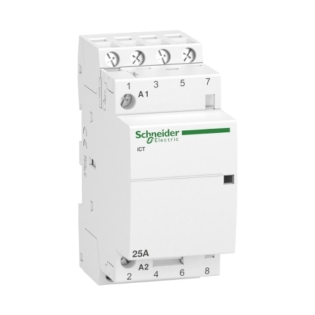 Schneider Electric Stycznik modułowy Acti9 iCT50-25-40-230 25A 4NO 50Hz 220/240 VAC, A9C20834