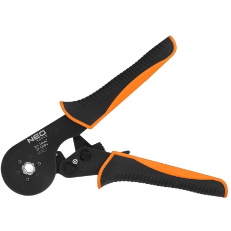 PRASKA RĘCZNA DO ZAGNIATANIA KOŃCÓWEK TULEJKOWYCH 6 KAMIENI 0.1-16 MM NEO