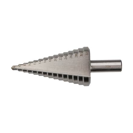 WIERTŁO STOPNIOWE 4-32 MM GRAPHITE