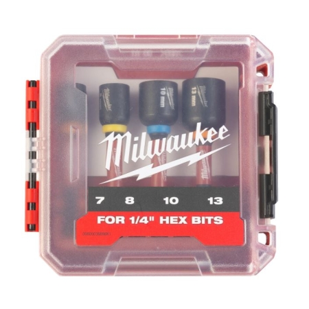 ZESTAW NASADEK SZEŚCIOKĄTNYCH (O 7/8/10/13 MM)