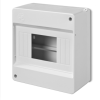 S-6 MINI ROZDZIELNIA PLASTIKOWA NT 6M 1X 6M N+PE IP20 IK05 140X130X66 BEZ DRZWI BIAŁY 0613-00