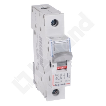 FR301 ROZŁĄCZNIK IZOLACYJNY MODUŁOWY 40A 1Z 1P 1M 250V AC