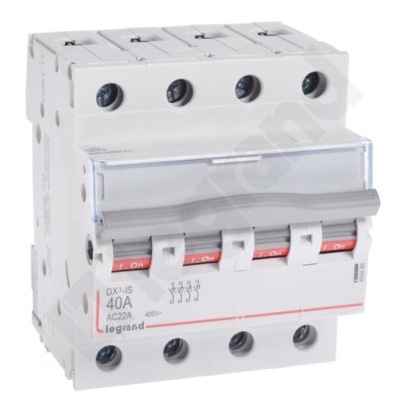 FR304 ROZŁĄCZNIK IZOLACYJNY MODUŁOWY 40A 4Z 4P 4M 400V AC
