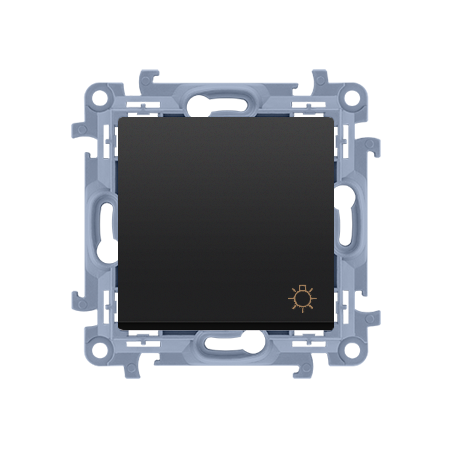 SIMON 10 MODUŁ CZARNY MAT PRZYCISK 