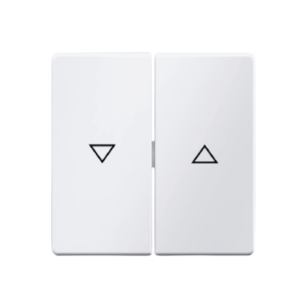 Q.X MODUŁ BIAŁY AKSAMIT KLAWISZ ŻALUZJOWY 2X 