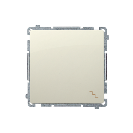 SIMON BASIC MODUŁ BEŻ ŁĄCZNIK UNIWERSALNY "SCHODY" ZACISKI SPRĘŻYNOWE 10AX 250V