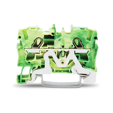 TOPJOBS ZŁĄCZKA 2-PRZEWODOWA 4 MM2 ŻÓŁTO-ZIELONA