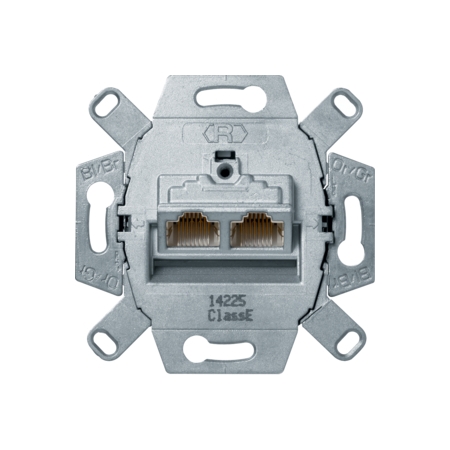 ONE PLATFORM M MECHANIZM GNIAZDO KOMPUTEROWE 2X UAE 8 CAT.6 FTP 250MHZ \\
