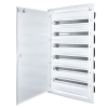 ERP24-6 ROZDZIELNIA PLASTIKOWA PT 144M 6X 24M N+PE IP40 IK08 948X523X120 DRZWI PEŁNE METAL BIAŁY