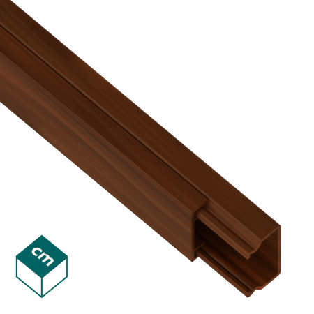 MKE 15X25 KANAŁ KABLOWY 2M DREWNO CIEMNE