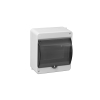 S-6 ROZDZIELNIA PLASTIKOWA NT 6M 1X 6M N+PE IP40 140X130X66 DRZWI DYMNE BIAŁY