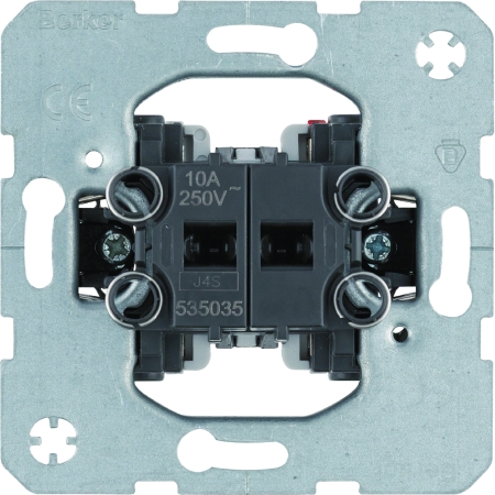 ONE PLATFORM MECHANIZM PRZYCISK 2X 2Z ZACISKI SPRĘŻYNOWE 10A 250V