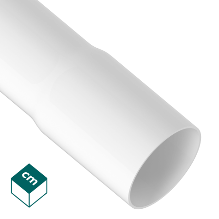 RLM 37-2 BIAŁY RURA INSTALACYJNA KIELICHOWANA 2M FI37