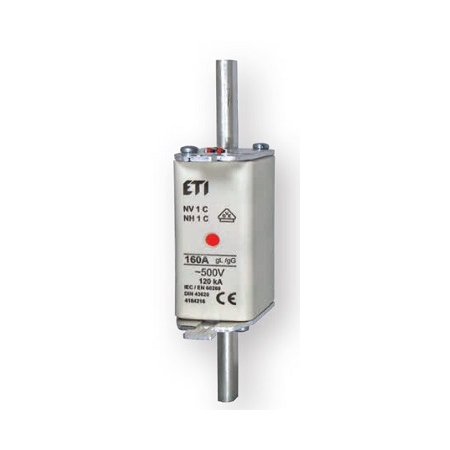 WT-1C NH1C 50A GG 500V WKŁADKA TOPIKOWA ZWŁOCZNA BM