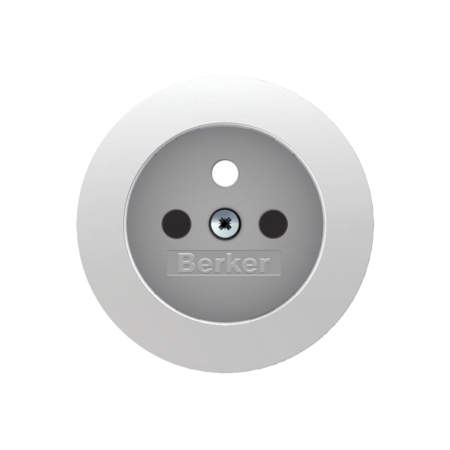 R.1/R.3 MODUŁ BIAŁY PŁYTKA DO GNIAZD 1X Z/U Z PRZESŁONAMI