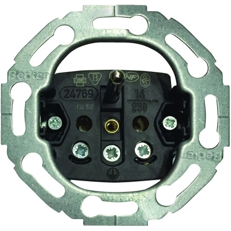 ONE PLATFORM MECHANIZM GNIAZDA 1X Z/U SERIE OKRĄGŁE ZACISKI ŚRUBOWE