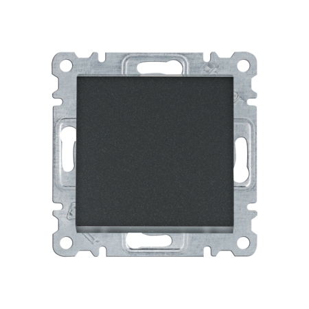 LUMINA SOUL/ INTENSE/ PASSION MODUŁ CZARNY ŁĄCZNIK UNIWERSALNY 1X ZACISKI SPRĘŻYNOWE 10AX 250V