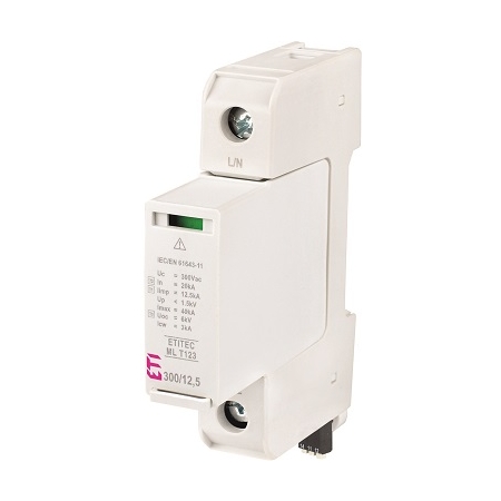 ETITEC ML T123 300/12,5 1+0 RC OGRANICZNIK PRZEPIĘĆ T1, T2, T3 (B, C, D)