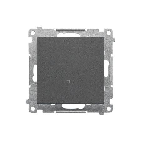 SIMON 55 MODUŁ GRAFIT MAT ŁĄCZNIK UNIWERSLANY "SCHODY" ZACISKI SPRĘŻYNOWE 10AX 250V