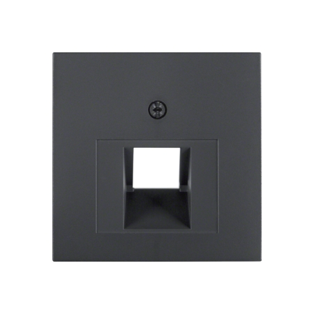 B.X MODUŁ ANTRACYT MAT PŁYTKA DO GNIAZD 1X UAE