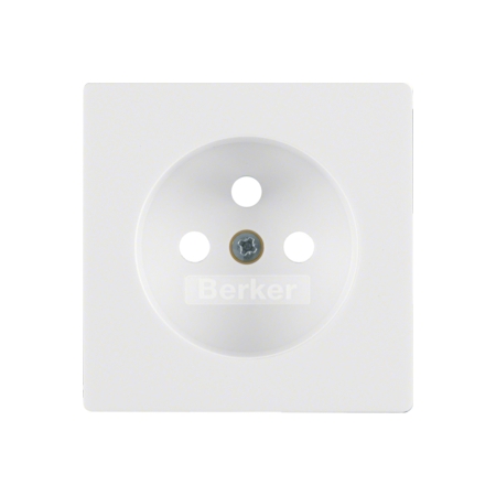 Q.X MODUŁ BIAŁY PŁYTKA DO GNIAZD 1X Z/U