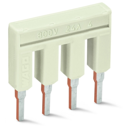 TOPJOBS MOSTEK GRZEBIENIOWY  4X 25A JASNOSZARY